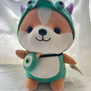 NWT stuffed animal bear with dragon costume